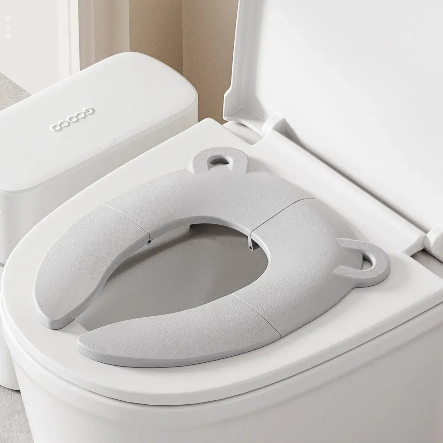 Flexoracare I FlexBarns Pottsits | Bärbar och Vikbar Toaletträning med Färgglatt Tecknat Motiv | Enkel och Komfortabel för Småbarn