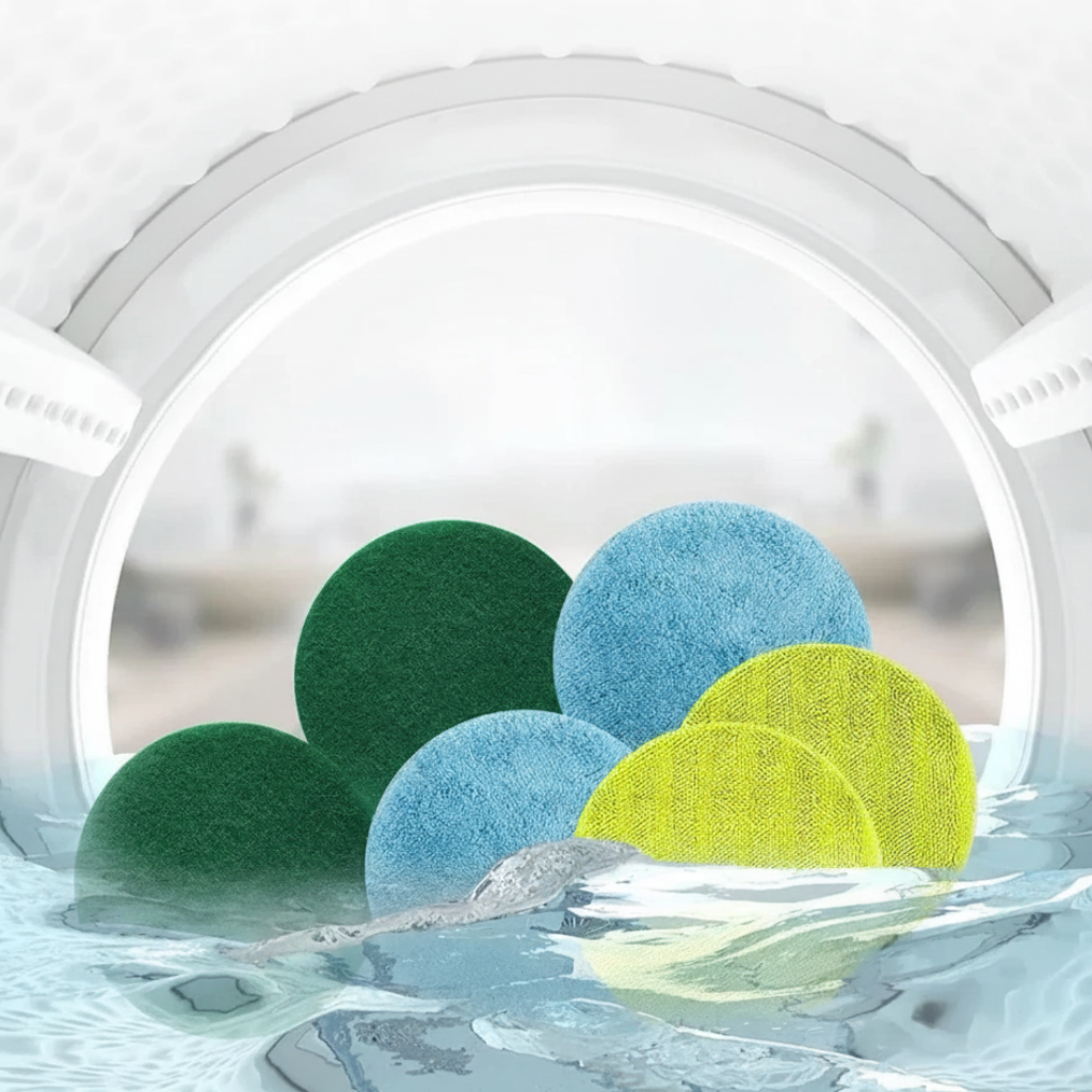 FlexoraCare I Sladdlös elektrisk golvmopp – uppladdningsbar sopmaskin, skurmaskin och polermaskin