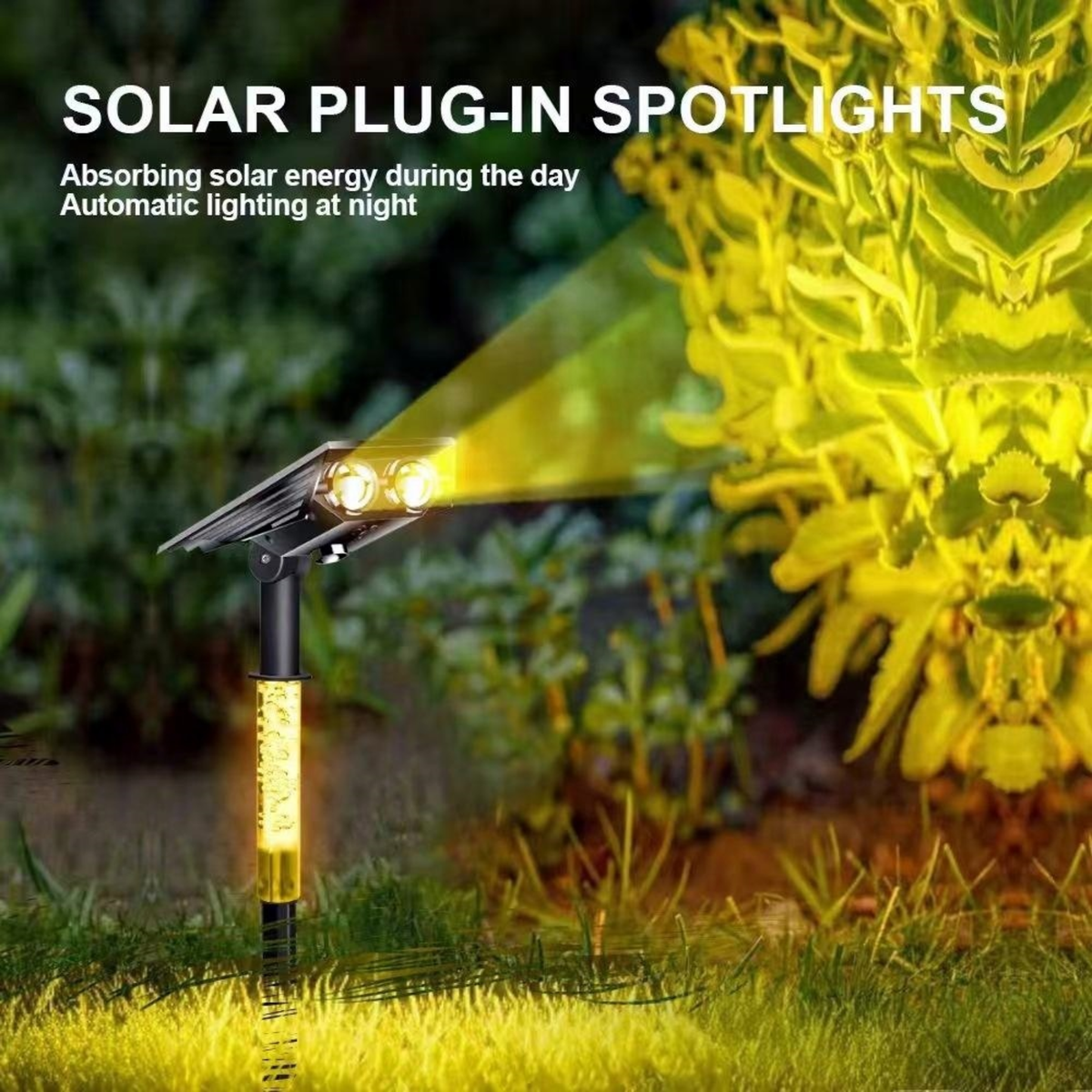 FlexSol | Solar-Powered Outdoor Spotlight | Adjustable Lighting for the Garden