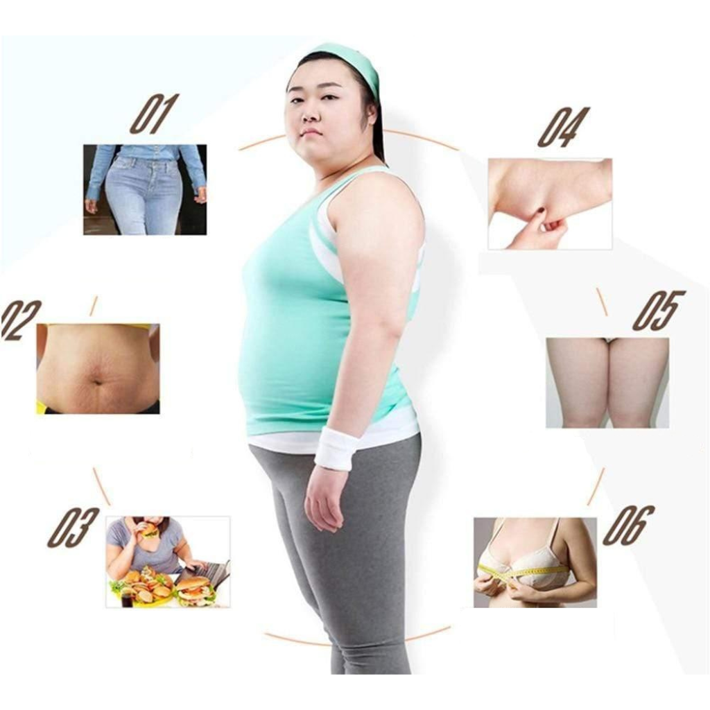 FlexoraCare I Ultraljudskavitation EMS Body Smalare Massager med infraröd värme, icke-invasiv fettreducering och huduppstramande enhet