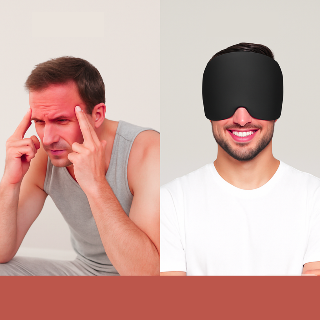 FlexoraCare I Huvudvärk/migrän gel-huva