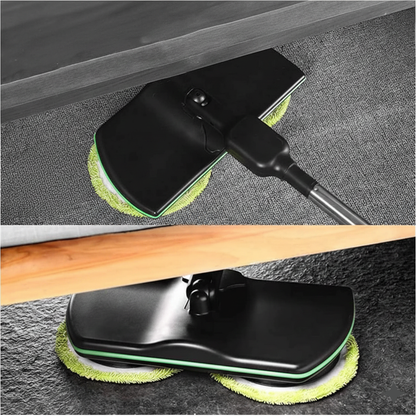 FlexoraCare I Sladdlös elektrisk golvmopp – uppladdningsbar sopmaskin,  skurmaskin och polermaskin