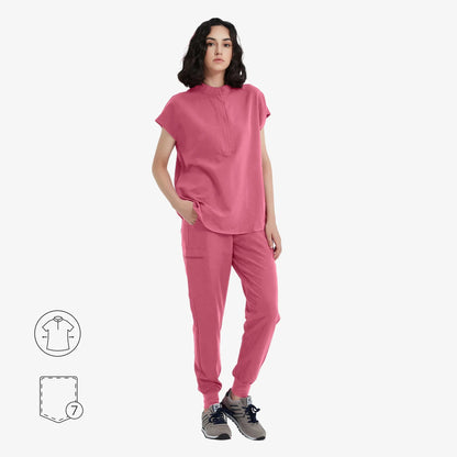 Avant | Arbetskläder Oversized Scrub Set med Dolda Dragkedjor | Bekväm och Praktisk Design för Maximal Komfort 11