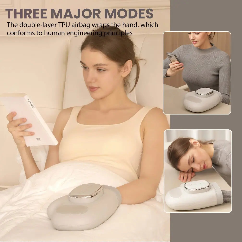 Avslappnande Handmassager | Handmassage med Värme & Kompression | Effektiv Muskelavslappning för Hemmet 4