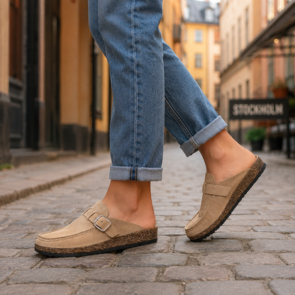 Flexora Loafers | Ortopediska mockaskor med hålfotsstöd