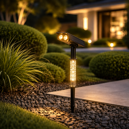 FlexSol | Solar-Powered Outdoor Spotlight | Adjustable Lighting for the Garden
