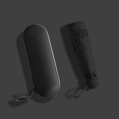 Compact Travel Umbrella | Lightweight Waterproof Folding Umbrella with 6-Rib Reinforcement Ð Durable Protection for All Weather 3