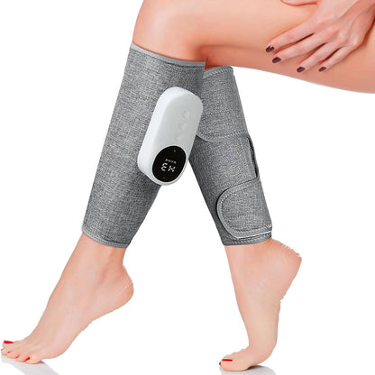 Cordless Leg & Calf Massager with Heat & Air Compression Therapy Ð Adjustable Modes for Muscle Relief 6