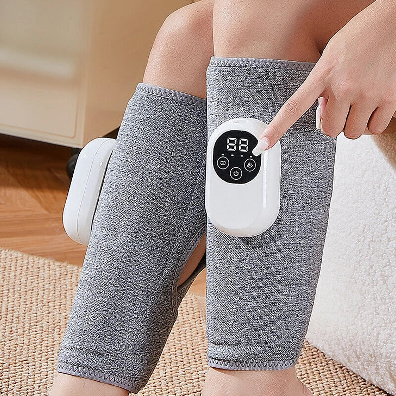 Cordless Leg & Calf Massager with Heat & Air Compression Therapy Ð Adjustable Modes for Muscle Relief 7