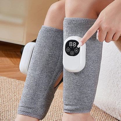 Cordless Leg & Calf Massager with Heat & Air Compression Therapy Ð Adjustable Modes for Muscle Relief 7