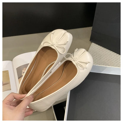 Elegant Dam Loafers | Mjuka Slip-On Ballerinaskor med Tabi Design | Stiliga Skor för Avslappnad Användning 9