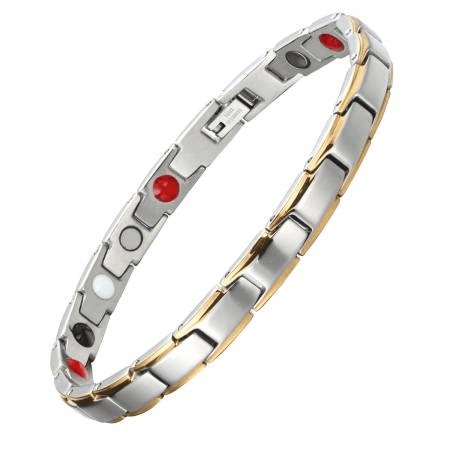 Elegant Guld Armband | Justerbart Blodtrycksarmband med Bioenergi Ð För Välbefinnande och Stil 3