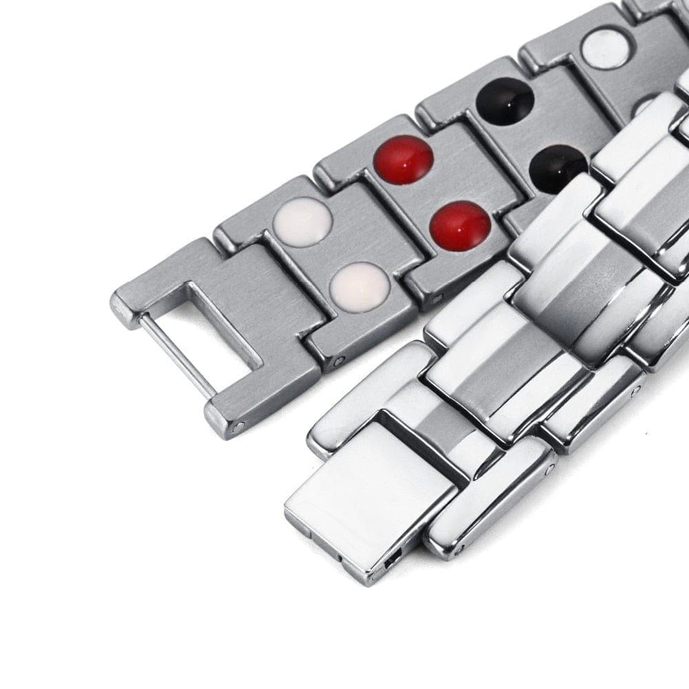 Elegant Guld Armband | Justerbart Blodtrycksarmband med Bioenergi Ð För Välbefinnande och Stil 5