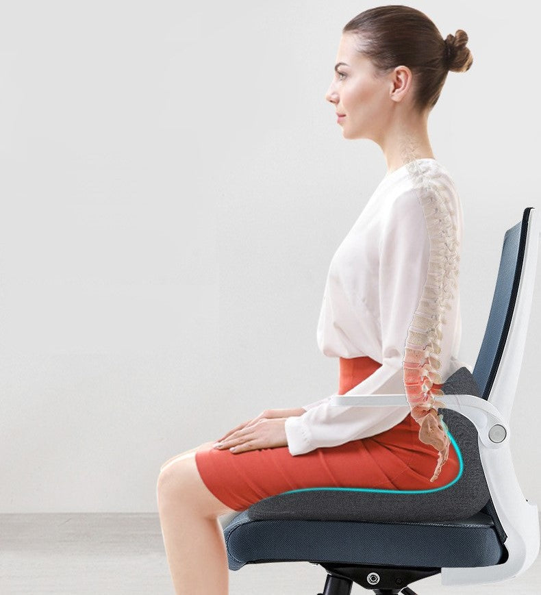 Ergonomisk Ortopedisk Kudde | L-formad Memory Foam för Tryckavlastning | Optimal Komfort för Ryggen och Höften 2