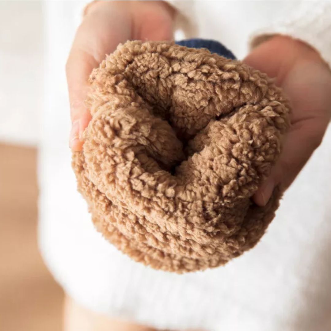 Fleecefodrade Vinterstrumpor med Halkskydd Ð Extra Värme och Säkerhet 5