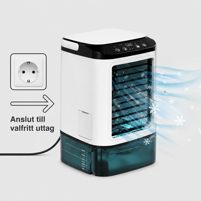 FlexCool | Bärbar luftkylare med 3 hastigheter och ultraljudsdimma