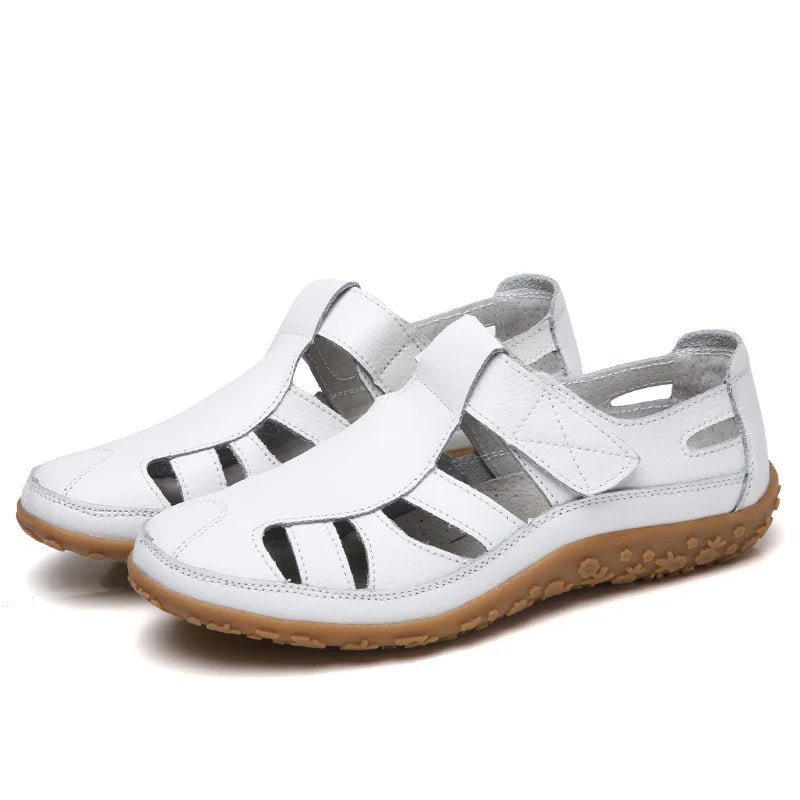 FlexSkor | Sandaler Dam med Ergonomisk Design och Halkfri Sula | Komfort för Dagligt Bruk 1