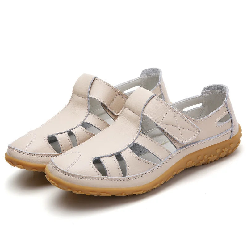 FlexSkor | Sandaler Dam med Ergonomisk Design och Halkfri Sula | Komfort för Dagligt Bruk 10