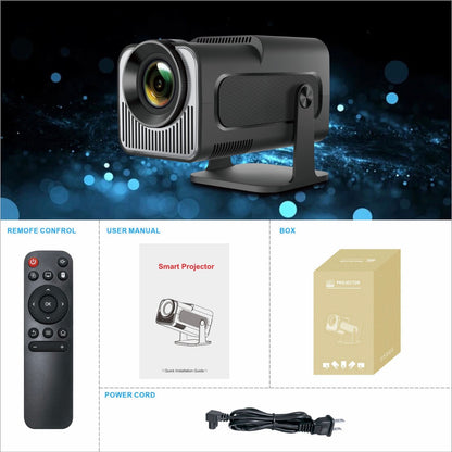 FlexPro | Mini Projector | Compact Mini Projector with 3000 Lumen Brightness | Portable Design for Indoor and Outdoor Use