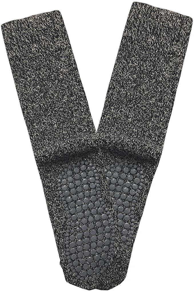 Halkfria Ullstrumpor Dam | Mjuka Ullstrumpor med Halkskydd Ð Perfekta för Kalla Fötter 2