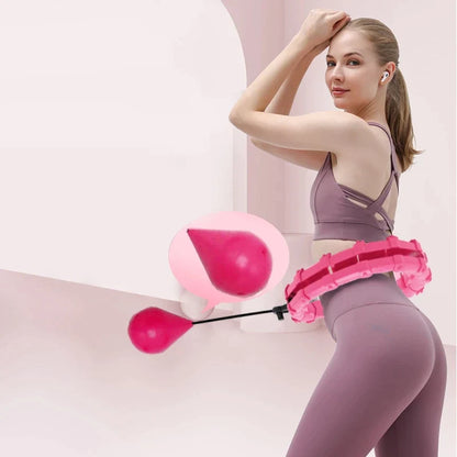 Hula Hoop | Viktad Träningsring med Justerbar Design för Effektiv Kaloriförbränning 4
