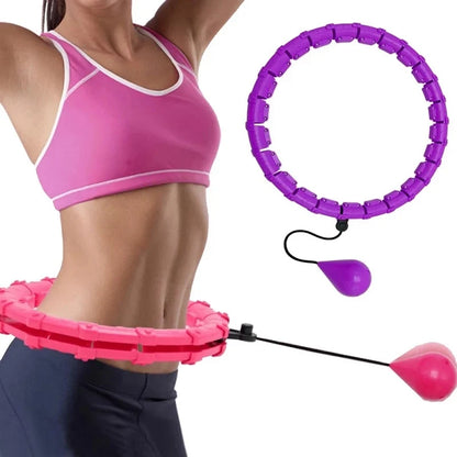 Hula Hoop | Viktad Träningsring med Justerbar Design för Effektiv Kaloriförbränning 5