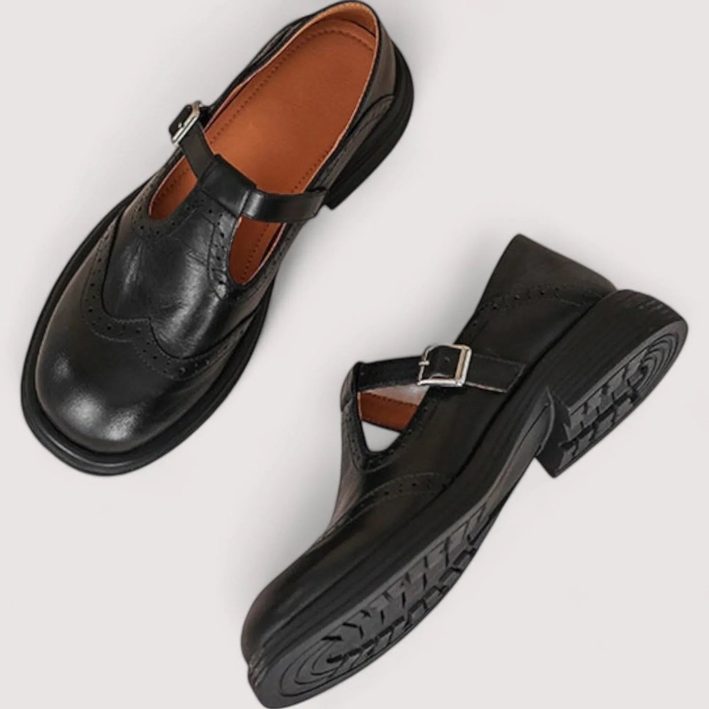 Klassiska Mary Jane Skor med Ortopediskt Stöd för Hela Dagen - Elegant Design för Optimal Komfort 2