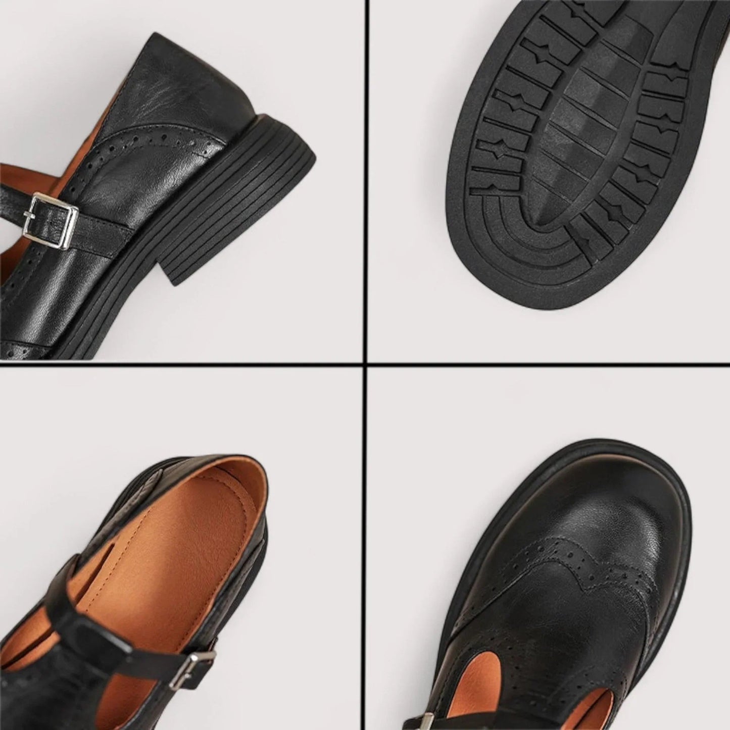 Klassiska Mary Jane Skor med Ortopediskt Stöd för Hela Dagen - Elegant Design för Optimal Komfort 5