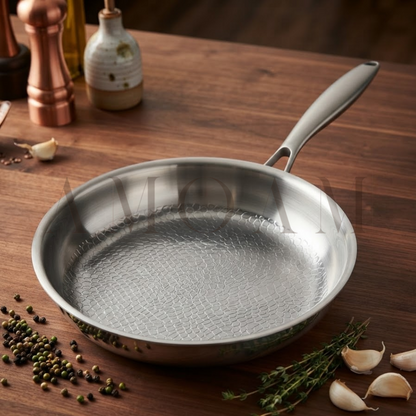 Köksredskap | Non-stick Stekpanna 28 cm med Lock för Enkel Matlagning 0
