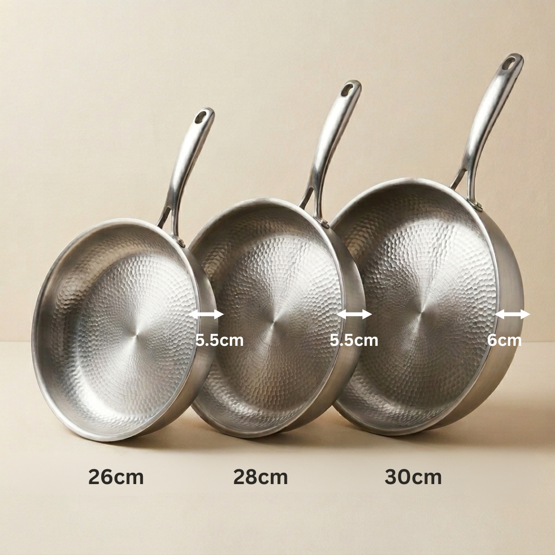 Köksredskap | Non-stick Stekpanna 28 cm med Lock för Enkel Matlagning 3