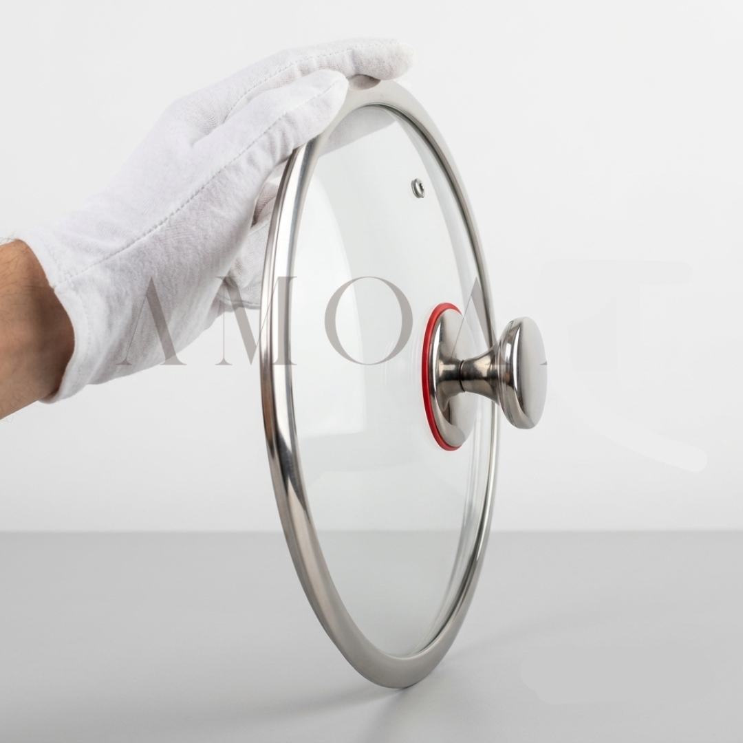Köksredskap | Non-stick Stekpanna 28 cm med Lock för Enkel Matlagning 8