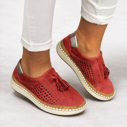 Komfort Slip-On Skor för Kvinnor med Ortopedisk Sula | Lätt och Andningsbar Design för Daglig Användning 3