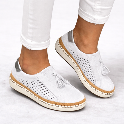 Komfort Slip-On Skor för Kvinnor med Ortopedisk Sula | Lätt och Andningsbar Design för Daglig Användning 4