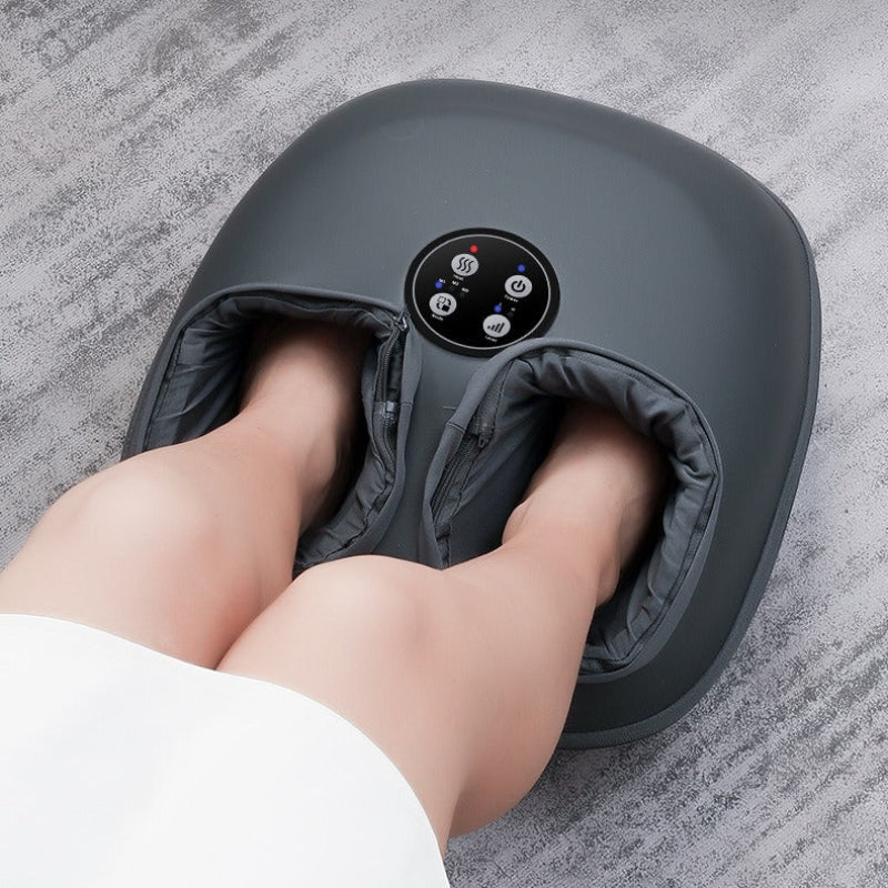 Kompakt Fotmassageapparat | Shiatsu Massage med Värme och 3 Intensiteter Ð Avtagbara Överdrag för Enkel Rengöring 1