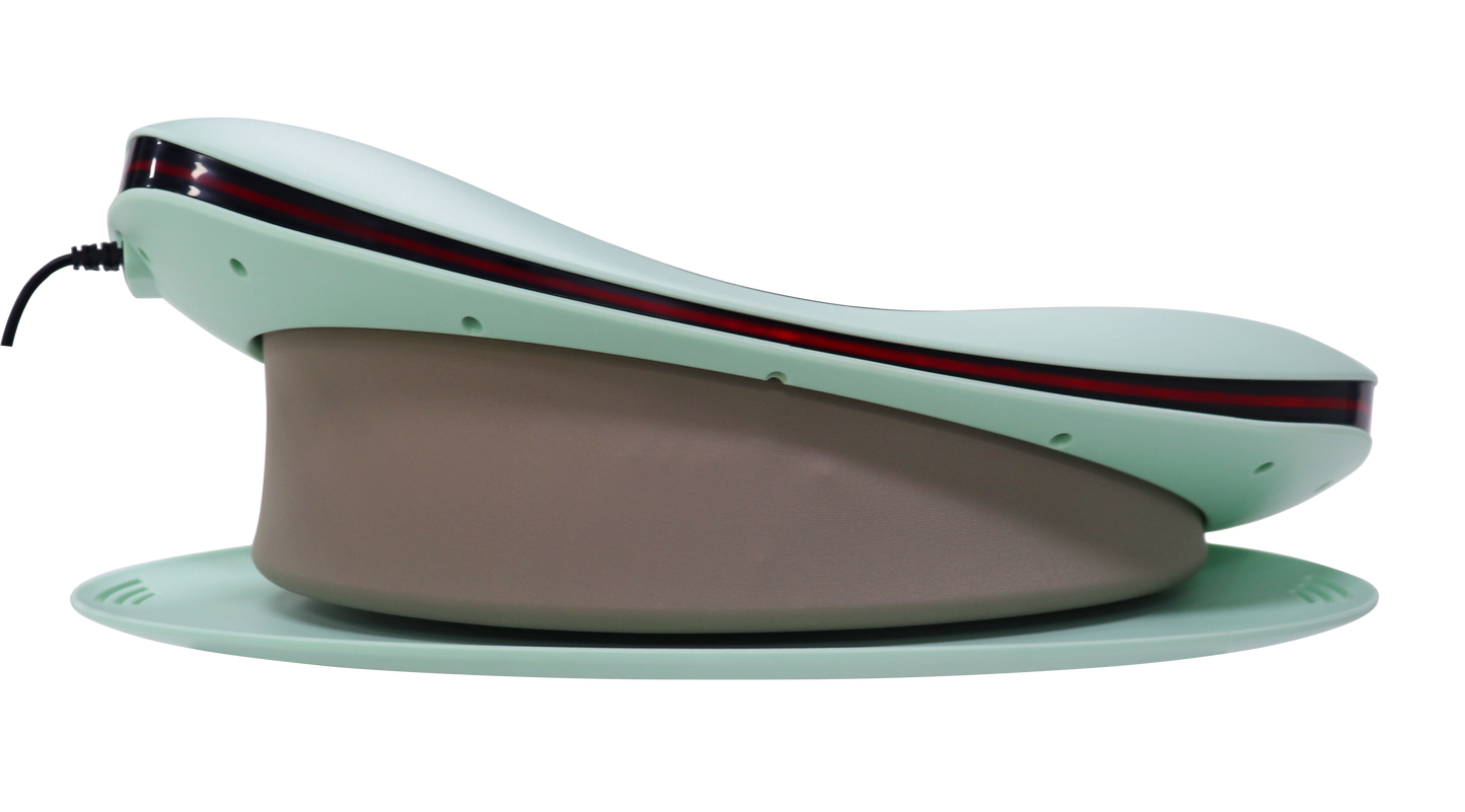 Ländrygg Massager | Lumbal Traction Massager med Justerbar Värme | Effektiv Smärtlindring och Hållningskorrigering 1