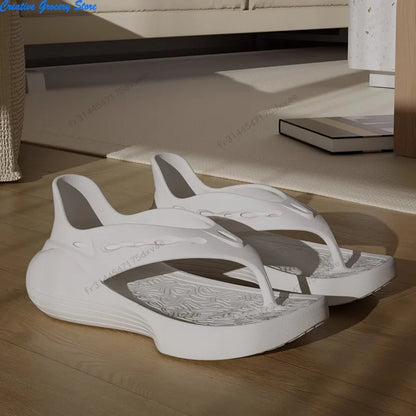 Mångsidiga Sandaler Dam | Bekväma Flip Flops med Halkskydd för Optimal Sommarkomfort 1