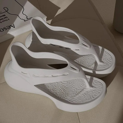 Mångsidiga Sandaler Dam | Bekväma Flip Flops med Halkskydd för Optimal Sommarkomfort 7