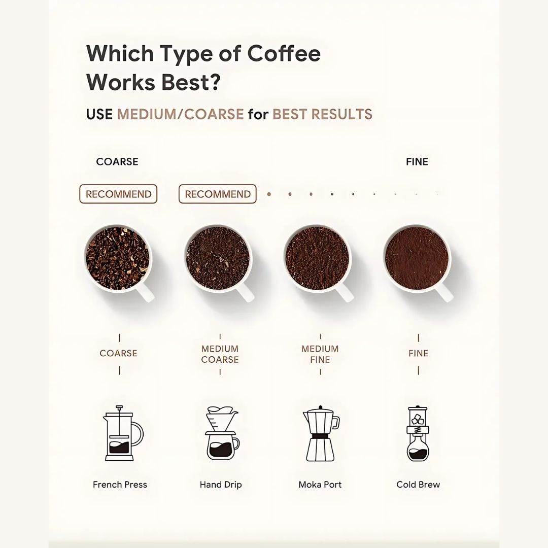 Portabel Fransk Presskaffebryggare i Rostfritt Stål med Läckagesäkert Lock | Perfekt för Resor och Camping 7