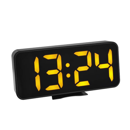 Praktisk Väckarklocka Digital med Stora Siffror & Temperatursensor för Svårväckta 0