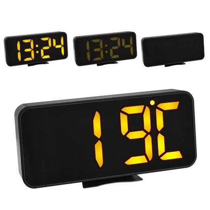 Praktisk Väckarklocka Digital med Stora Siffror & Temperatursensor för Svårväckta 1