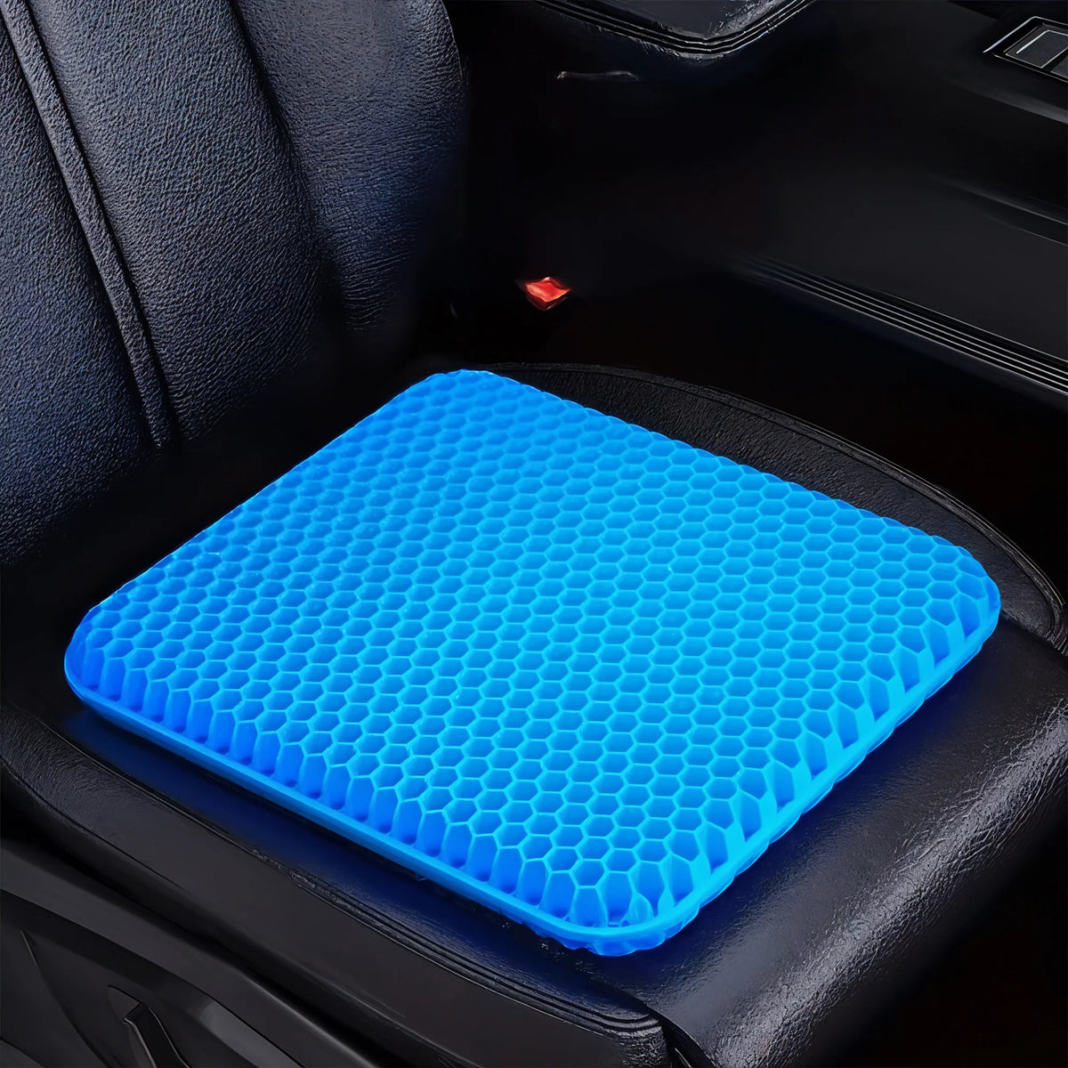 Sittdynor i Gel | Honeycomb Design för Optimal Komfort | Ergonomisk Sittdyna för Stolar 1