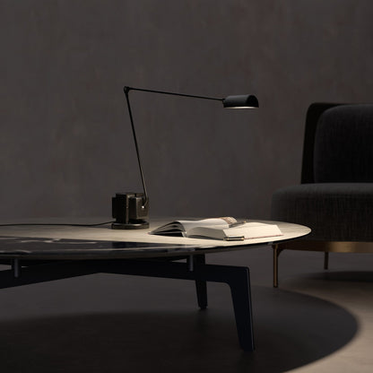 Skrivbordslampa | Justerbar LED-lampa med Steglös Dimning | Minimalistisk Design för Fokuserad Belysning 4