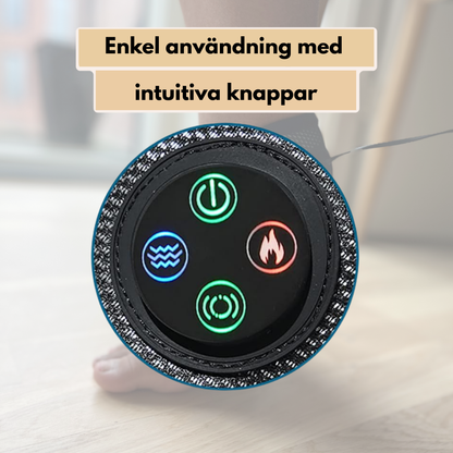FlexoraCare I Fotmassageapparat | Avkopplande Fotmassage med Värme och Vibration I Perfekt för Trötta Fötter