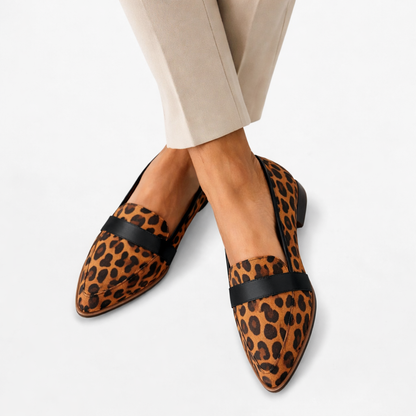 Sophie | Elegant Mjuk Mocka Loafers För Kvinnor 3