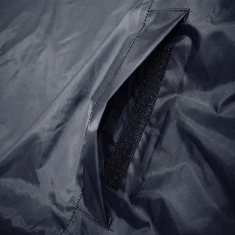 Universal Rullstolsponcho | Vattentät Regnponcho med Justerbar Huva Ð Skydd mot Regn och Vind för Utomhusaktiviteter 1