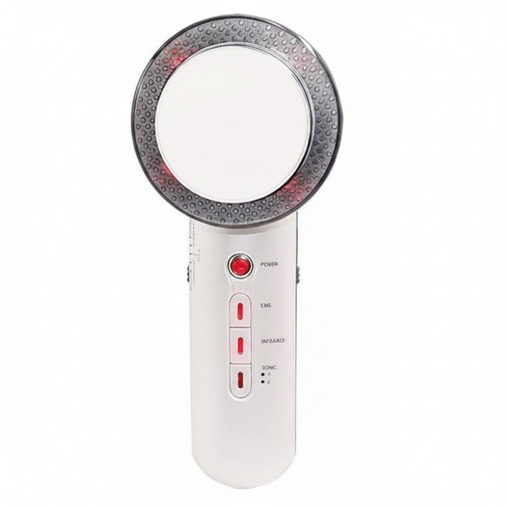FlexoraCare I Ultraljudskavitation EMS Body Smalare Massager med infraröd värme, icke-invasiv fettreducering och huduppstramande enhet