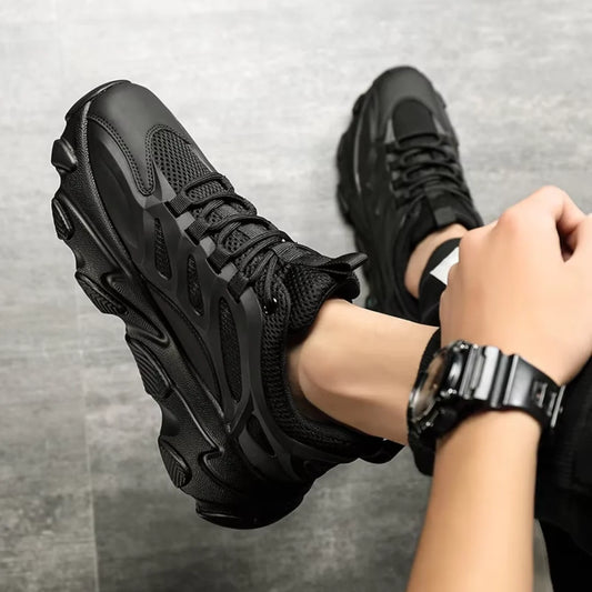 Urban Cool | Sneakers med Andningsbar Komfort och Slitstark Design | Mångsidiga Skor för Aktiva Dagar 0